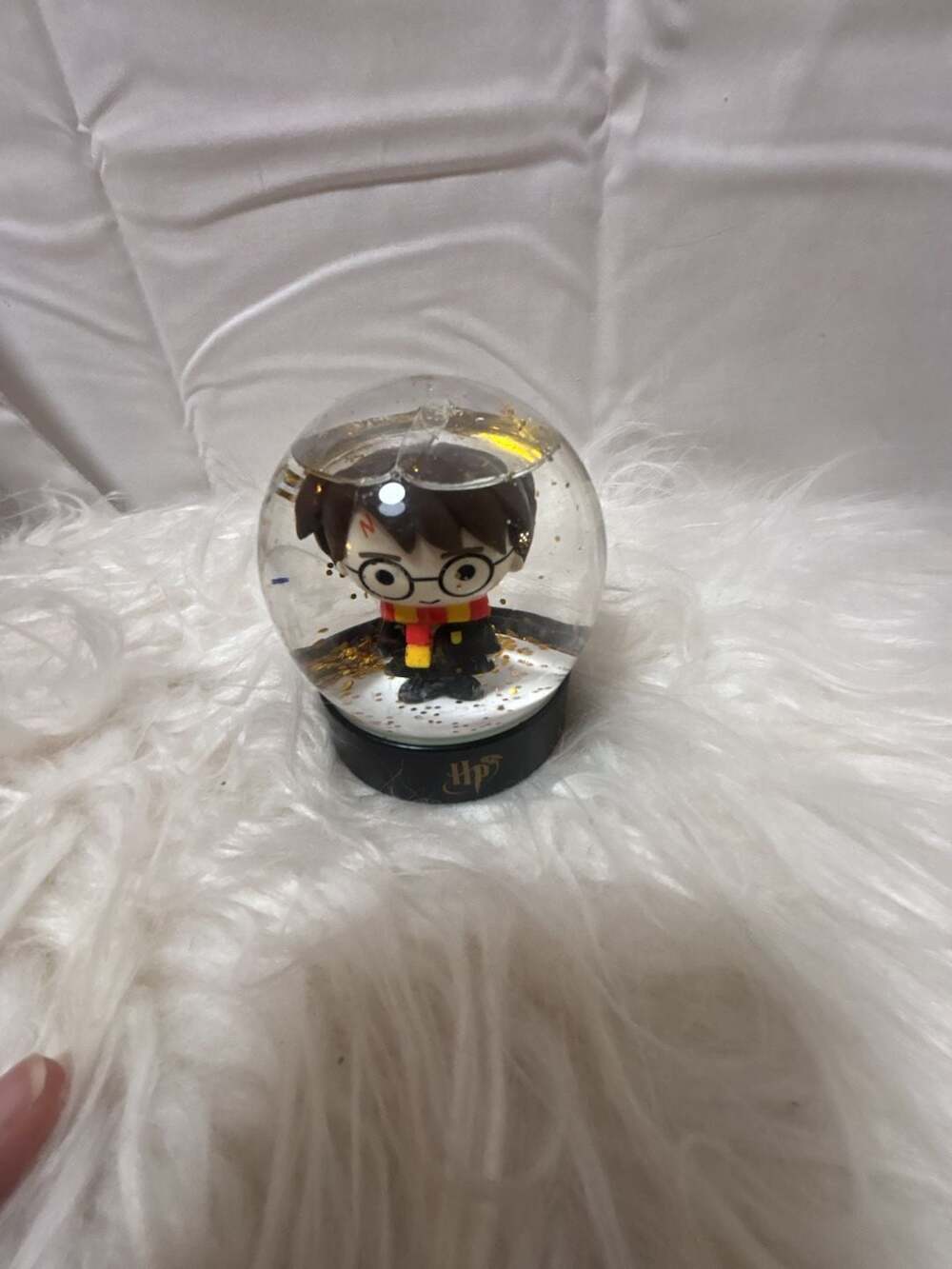 Paladone Harry Potter Character Mini Gold Glitter Snow Globe